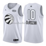 Toronto Raptors DeMar DeRozan 10# Hvid 2018 All Star Game Swingman Basketball Trøjer..